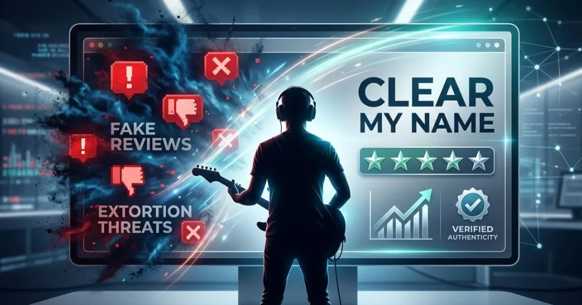 Handle Review Extortion Threats With Clear My Name