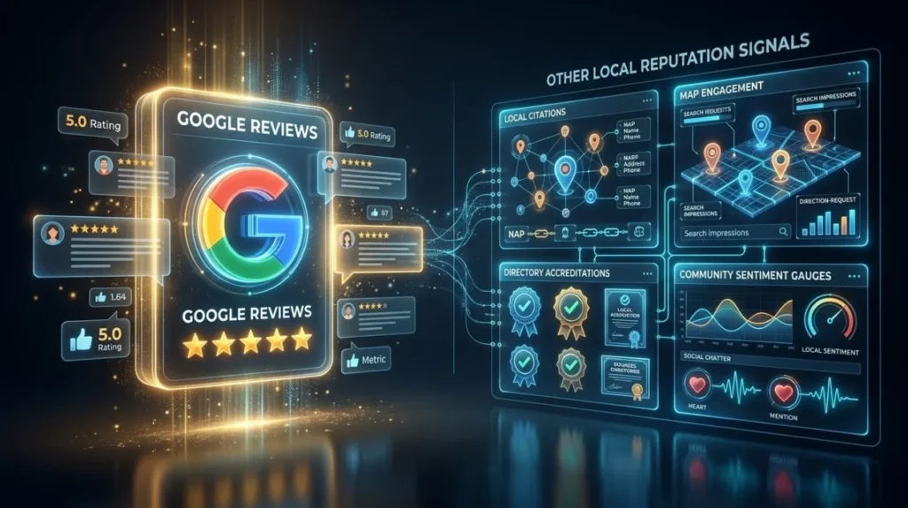 How Do Google Reviews Compare with Other Local Reputation Signals?