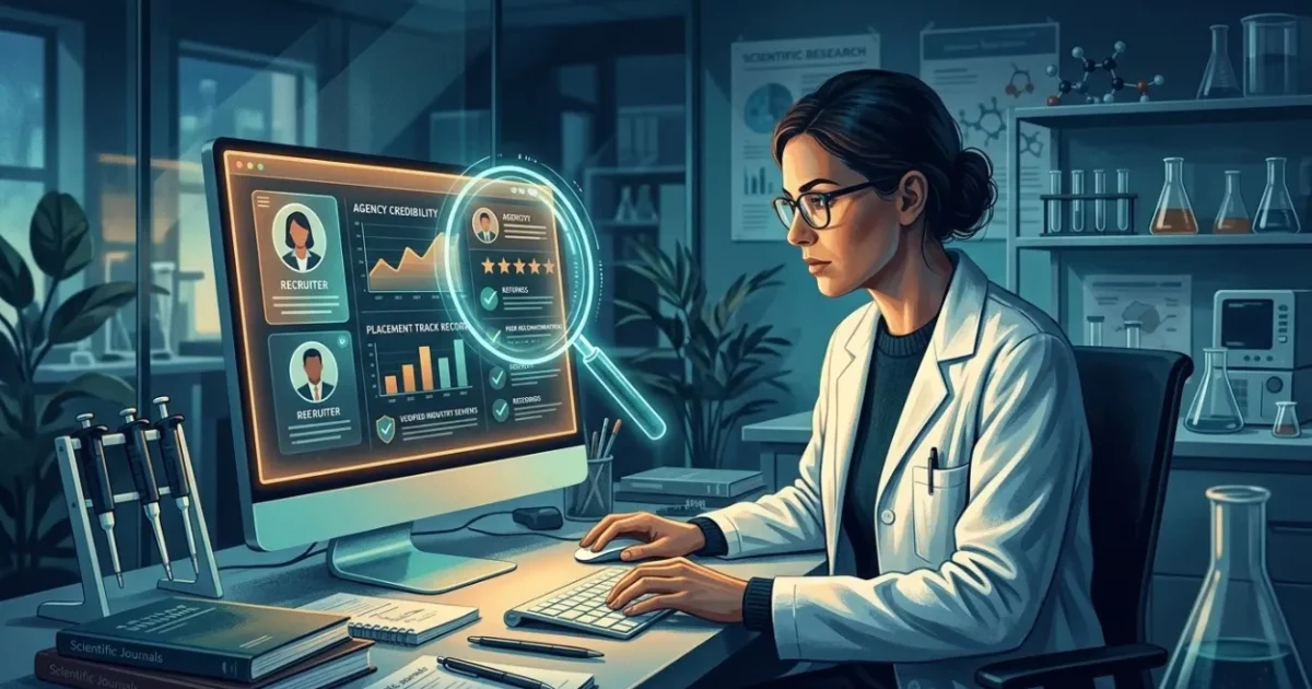 How Do Scientist Candidates Research Recruiters Before Applying?