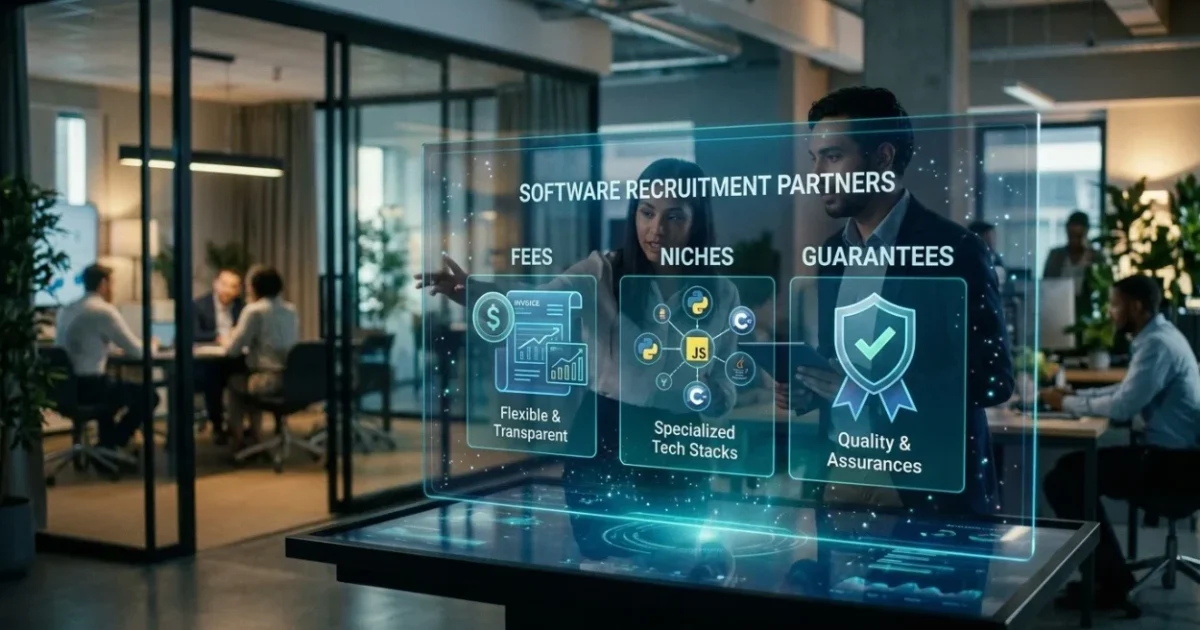 How Do Software Recruitment Agencies Work? Fees, Niches, and Guarantees