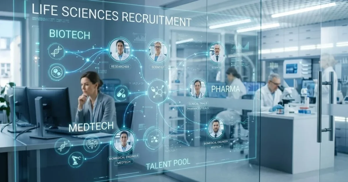 How Does Life Sciences Recruitment Work? Biotech, Pharma, and MedTech Roles