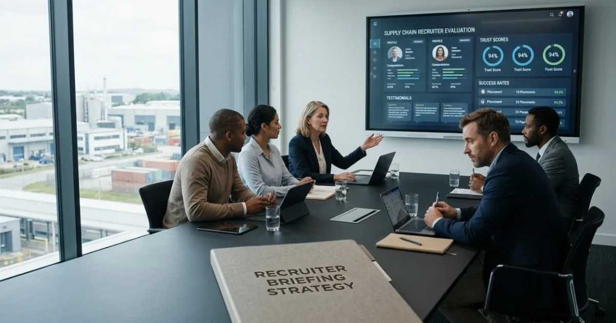 How Does Reputation Decide Which Supply Chain Recruiters Manufacturers Brief?