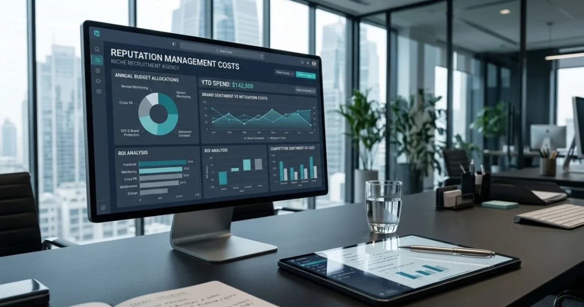 How Much Does Reputation Management Cost for a Niche Recruitment Agency?