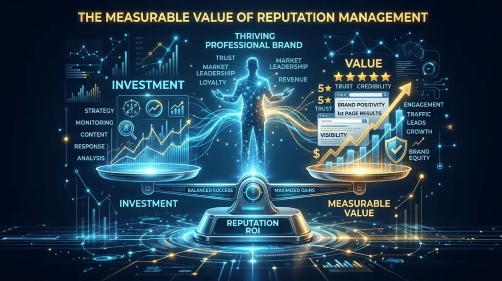 How do you measure the value of hiring a reputation manager?