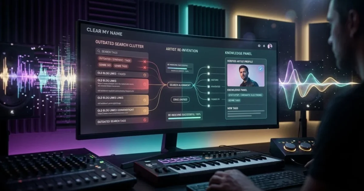 Manage Genre-Reinvention Search Results With Clear My Name