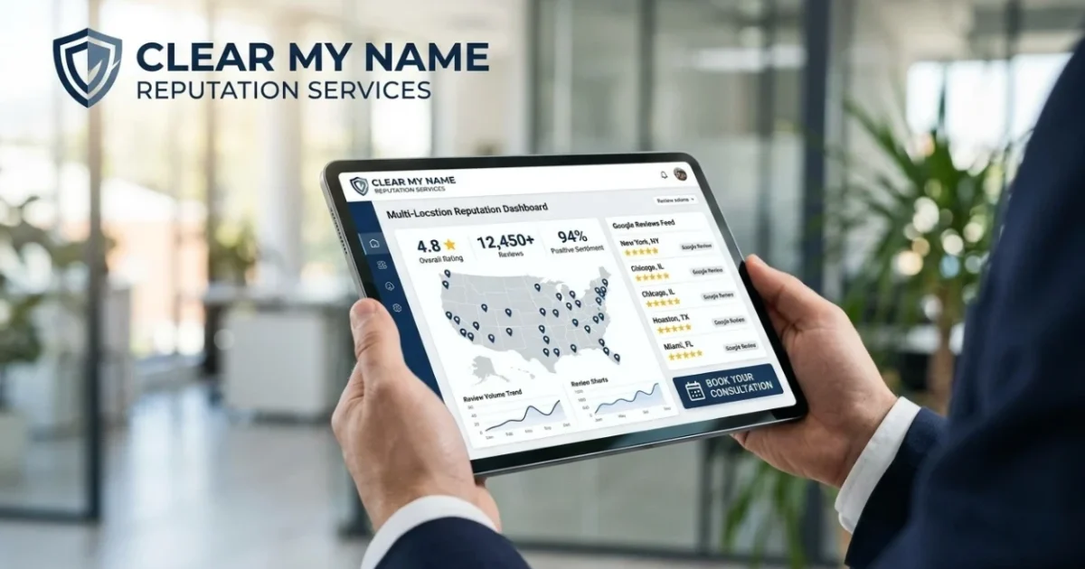Manage Multi-Location Google Reviews With Clear My Name
