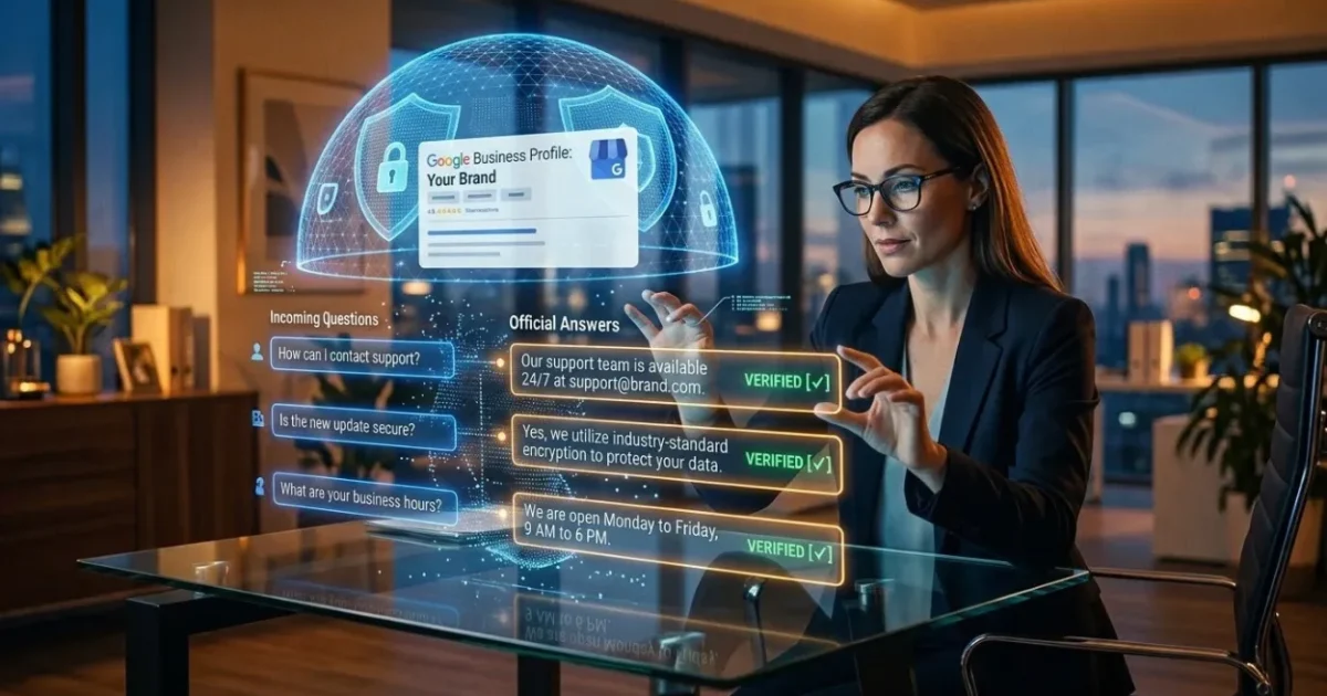 Managing Your Google Q&A Section to Protect Your Reputation