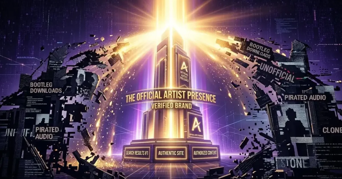 Outranking Bootleg and Piracy Sites for Your Artist Name