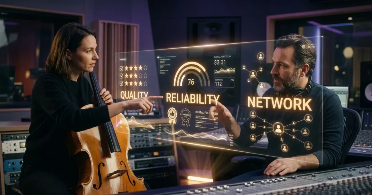 Reputation Strategies for Session Musicians and Producers