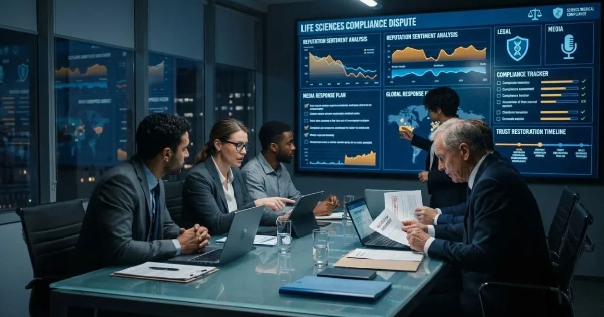 What Does Reputation Crisis Support Include During a Compliance Dispute?