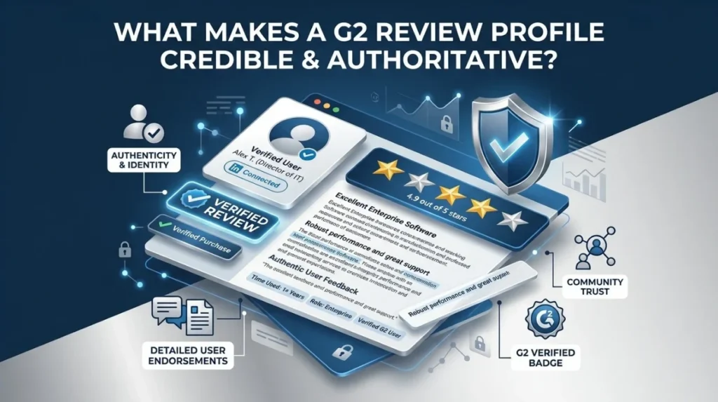 What Makes a G2 Review Profile Credible and Authoritative?