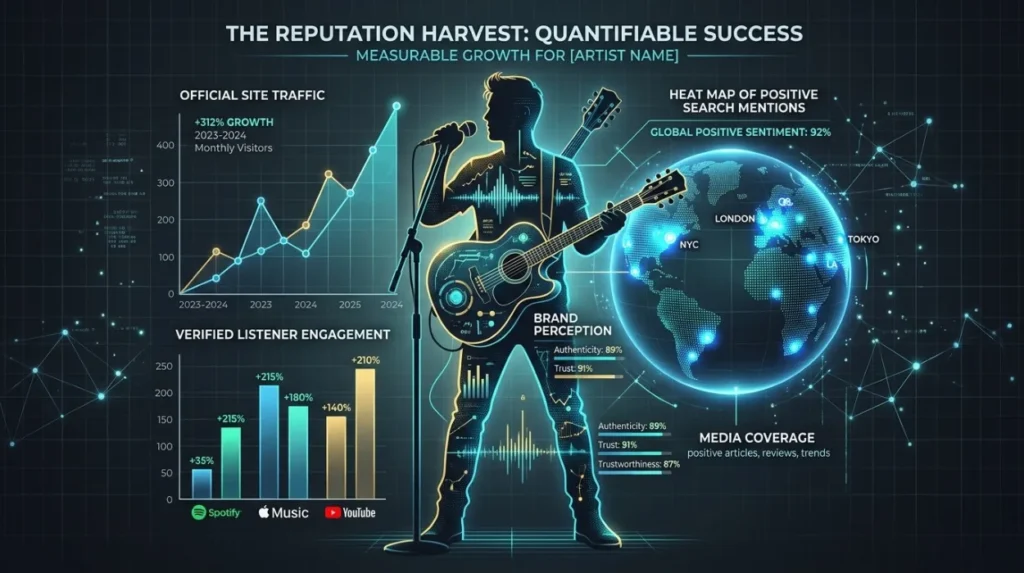 What Results Can a Musician Measure From Reputation Management?